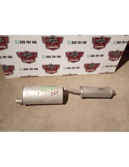 SILENCIOSO INTERMEDIO ESCAPE FORD TRANSIT DIESEL