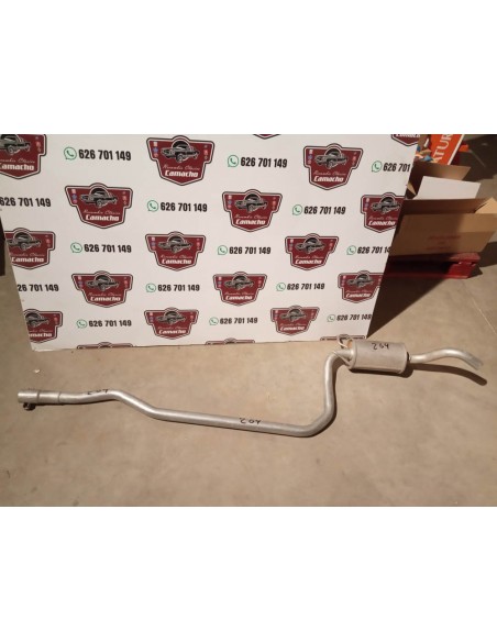 SILENCIOSO INTERMEDIO ESCAPE FORD FIESTA 1.3