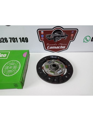 DISCO DE EMBRAGUE RENAULT 19,21 Y CLIO GASOLINA 180 mm