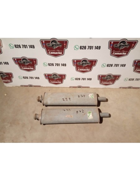 SILENCIOSO INTERMEDIO ESCAPE CITROEN VISA II SUPER X