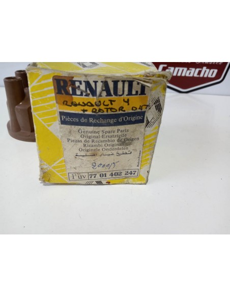 TAPA DE DELCO Y ROTOR RENAULT DUCELLIER