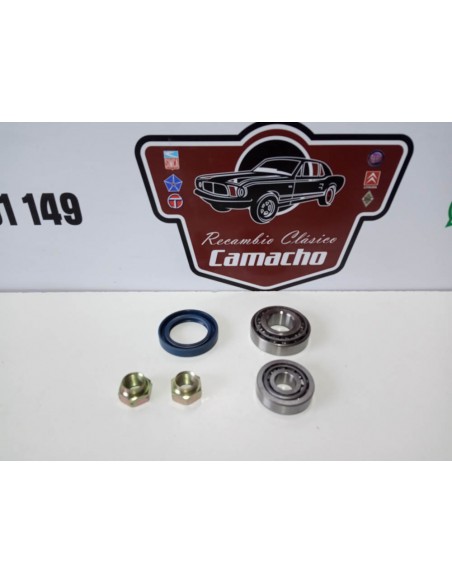 KIT RODAMIENTO RUEDA DELANTERA SEAT 600,850 Y 133