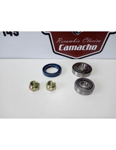KIT RODAMIENTO RUEDA DELANTERA SEAT 600,850 Y 133