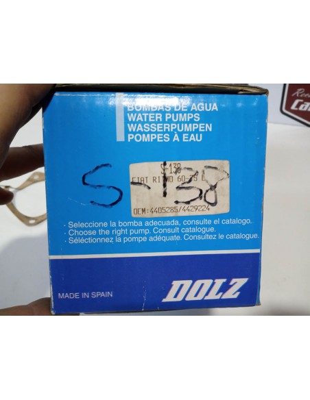 BOMBA DE AGUA FIAT RITMO Y FIAT REGATA