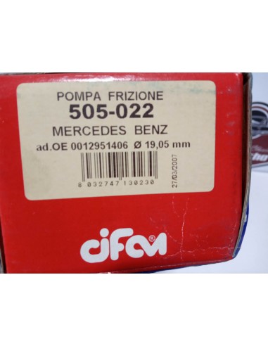 BOMBA DE EMBRAGUE MERCEDES BENZ C123,W126 Y W123