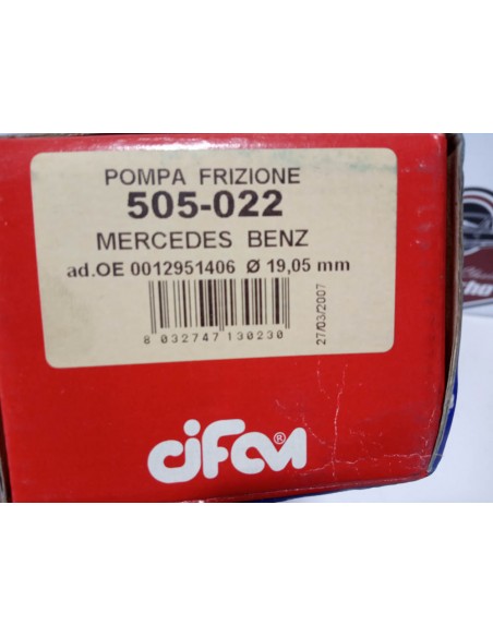BOMBA DE EMBRAGUE MERCEDES BENZ C123,W126 Y W123