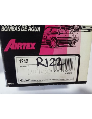 BOMBA DE AGUA RENAULT 20, MASTER Y 25 MOTOR 2.0 Y 2.2