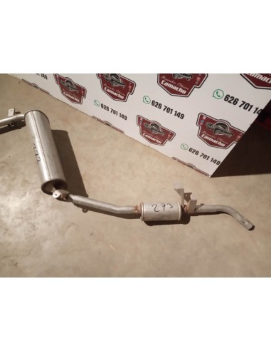SILENCIOSO ESCAPE PEUGEOT 204 Y 304