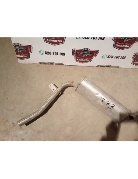 SILENCIOSO ESCAPE PEUGEOT 204 Y 304