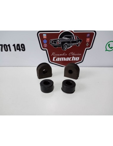 JUEGO GOMAS BARRA ESTABILIZADORA RENAUL 8 ,10 Y ALPINE