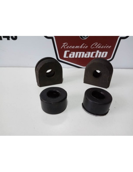 JUEGO GOMAS BARRA ESTABILIZADORA RENAUL 8 ,10 Y ALPINE