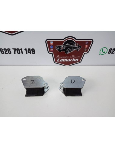 PAR TACOS SILEMBLOCKS LATERALES CAJA RENAULT 8 ,10 Y ALPINE