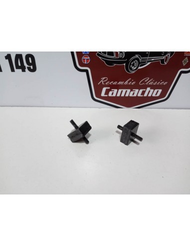 PAR SILEMBLOCKS PALANCA CAMBIOS RENAULT 8 ,10 Y ALPINE