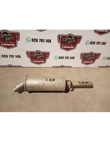 SILENCIOSO TRASERO ESCAPE OPEL KADETT C 1600 S