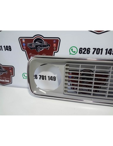 REJILLA DELANTERA GRIS RENAULT 4 Y F6 MODELO CLAN