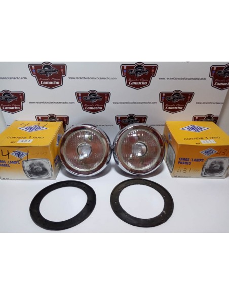 PAREJA FARO RINDER CAMION PEGASO, SAVA Y JEEP COMANDO