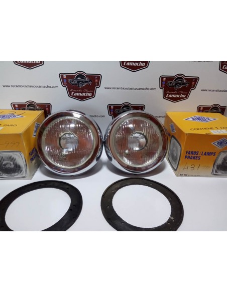 PAREJA FARO RINDER CAMION PEGASO, SAVA Y JEEP COMANDO