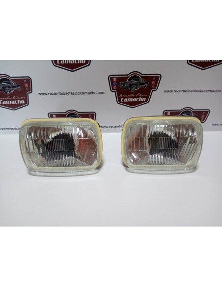 PAREJA FARO DELANTERO SEAT 127 Y 133 ""CALIDAD MEDIA""