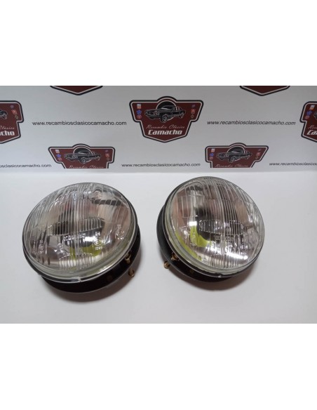 PAREJA FARO DELANTERO CON SOPORTES SEAT RITMO