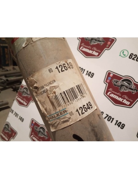 SILENCIOSO INTERMEDIO ESCAPE VW SCIROCCO 1.8