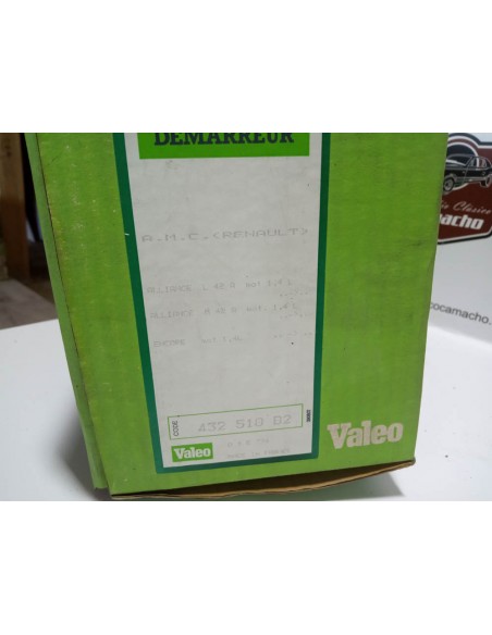 MOTOR DE ARRANQUE RENAULT 9,11,21 Y SUPER 5