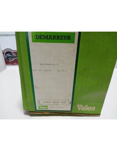 MOTOR DE ARRANQUE RENAULT 25 GTX A PARTIR DEL 3/84