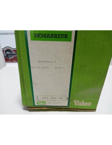 MOTOR DE ARRANQUE RENAULT 25 GTX A PARTIR DEL 3/84