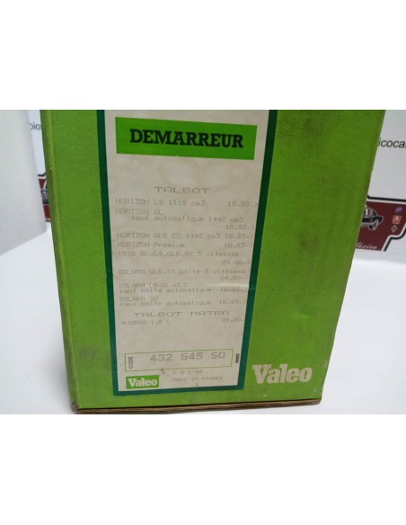 MOTOR DE ARRANQUE TALBOT 150,HORIZON,SOLARA Y MATRA