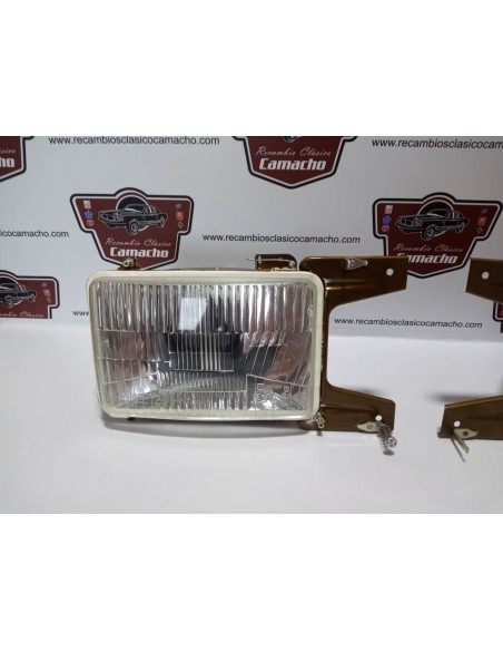 PAREJA FARO DELANTERO RENAULT 12 S HALOGENO H4