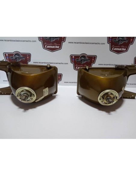 PAREJA FARO DELANTERO RENAULT 12 S HALOGENO H4