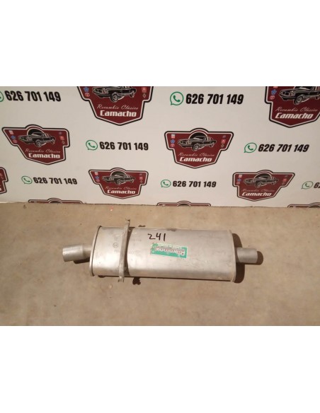 SILENCIOSO INTERMEDIO ESCAPE FIAT TIPO Y TEMPRA TD
