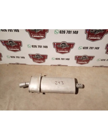 SILENCIOSO INTERMEDIO ESCAPE FIAT TIPO Y TEMPRA