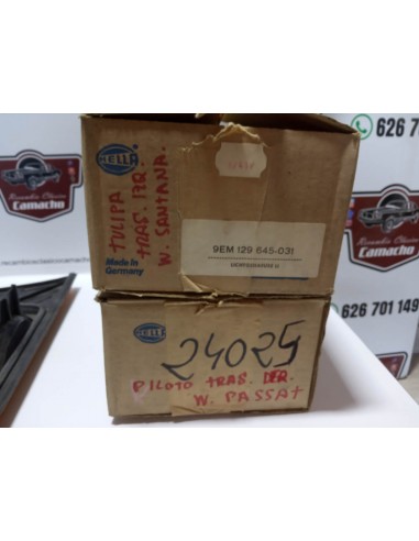 PAREJA PILOTO TRASERO PORTON VOLKSWAGEN PASSAT B2
