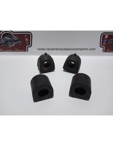JUEGO 4 GOMAS BARRA ESTABILIZADORA SEAT 124 Y 1430