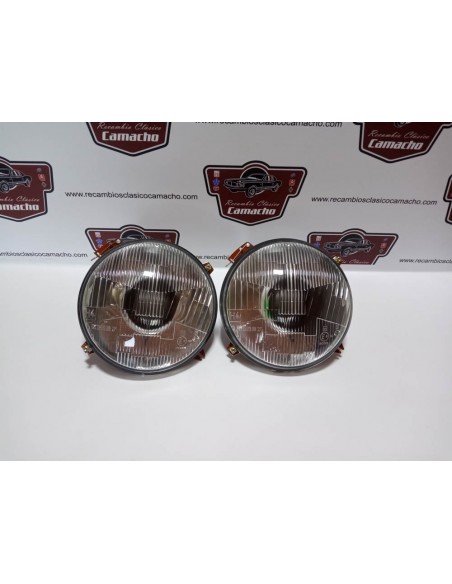 PAREJA FARO DELANTERO SEAT 124 Y 850 HALOGENO H4