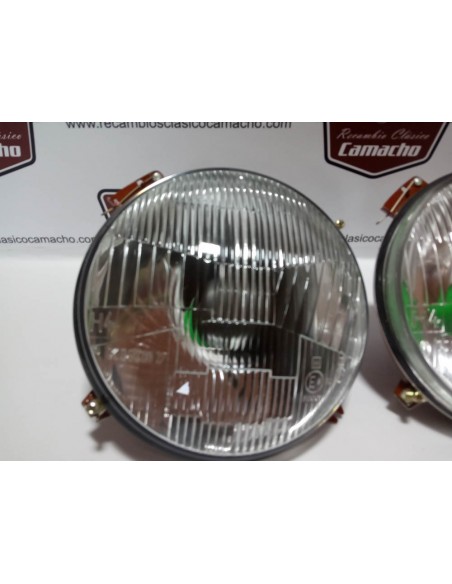 PAREJA FARO DELANTERO SEAT 124 Y 850 HALOGENO H4