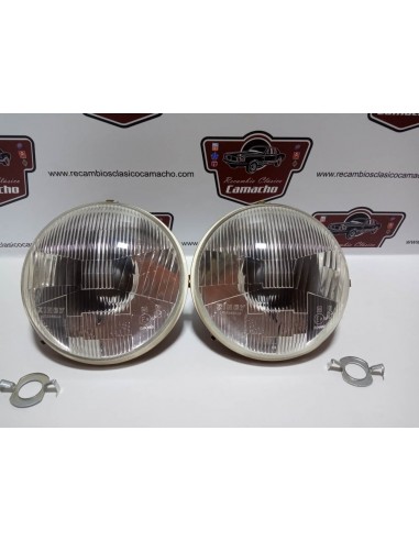 PAREJA FARO DELANTERO SIMCA 1200 Y 1000 HALOGENO H4