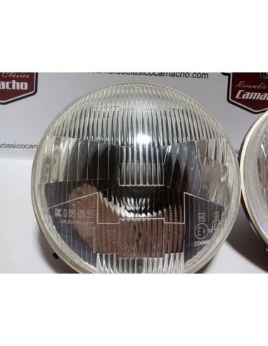 PAREJA FARO DELANTERO SIMCA 1200 Y 1000 HALOGENO H4