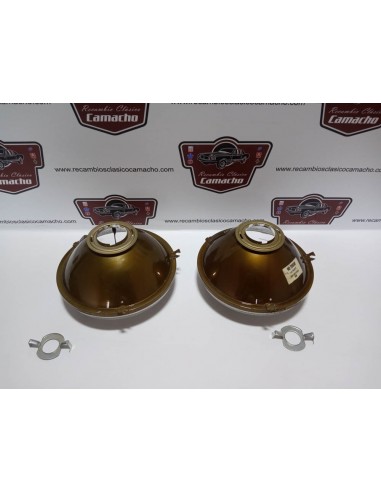 PAREJA FARO DELANTERO SIMCA 1200 Y 1000 HALOGENO H4