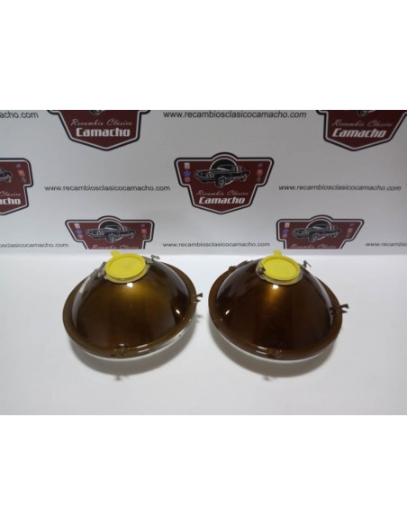 PAREJA FARO DELANTERO TALBOT SIMCA 1200 Y 1000 FOCO EUROPEO