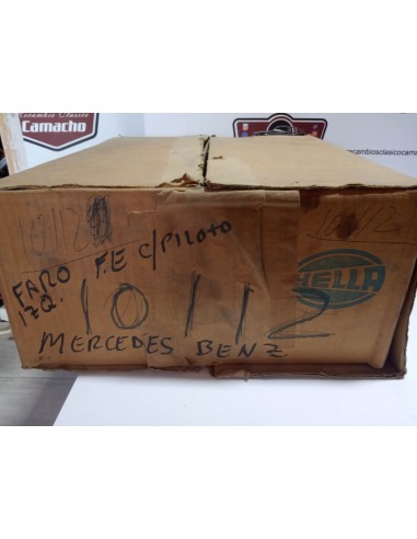 CONJUNTO FARO ,PILOTO Y SOPORTE IZQUIERDO MERCEDES MB 90