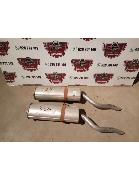 SILENCIOSO TRASERO ESCAPE PEUGEOT 309 SR
