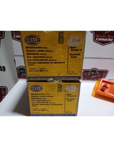 PAREJA PILOTO DELANTERO INTERMITENCIA OPEL KADETT D