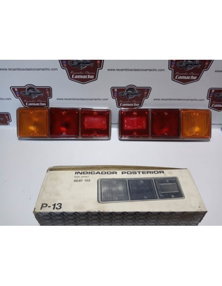 PAREJA PILOTO TRASERO SEAT 132 1ª SERIE  ""GEMO""