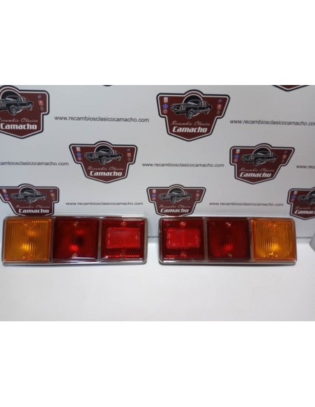 PAREJA PILOTO TRASERO SEAT 132 1ª SERIE  ""GEMO""