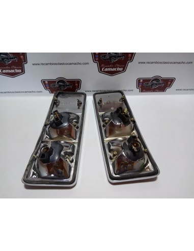 PAREJA PILOTO TRASERO SEAT 132 1ª SERIE  ""GEMO""