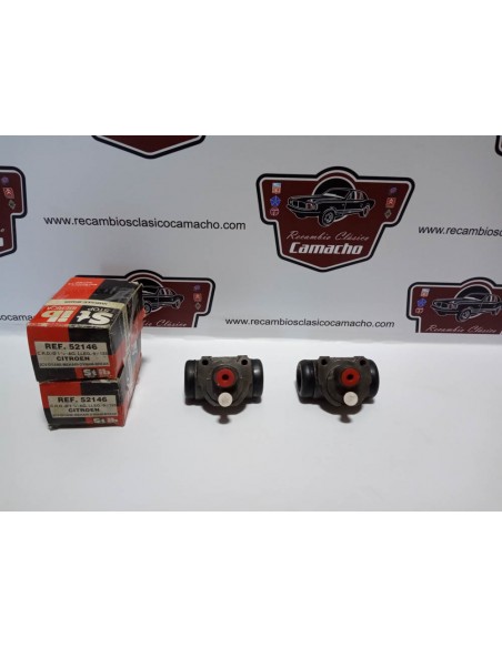 PAREJA BOMBIN FRENO DELANTERO CITROEN 2CV,DYANE,MEHARI