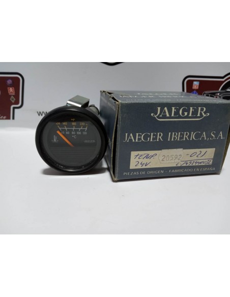 RELOJ MARCADOR TEMPERATURA 24 VOLTIOS JAEGER