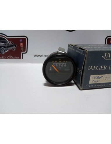 RELOJ MARCADOR TEMPERATURA 24 VOLTIOS JAEGER