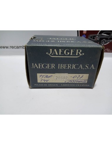 RELOJ MARCADOR TEMPERATURA 24 VOLTIOS JAEGER